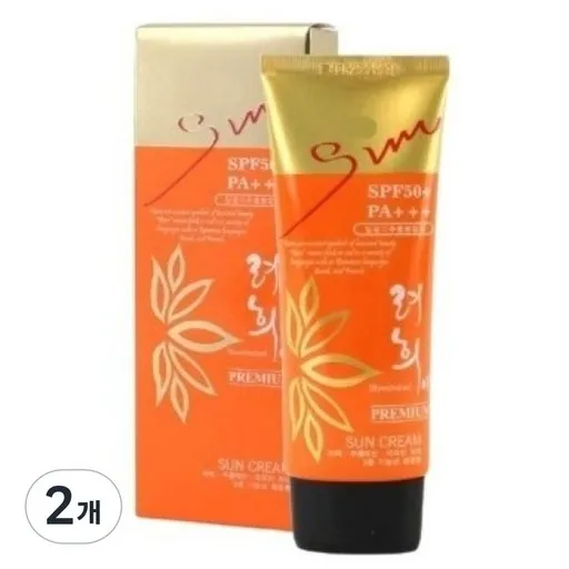 [팬도우몽 마켓] 려희 프리미엄 썬크림 ,SPF 50+,PA+++,주름개선,수분공급,미백,피부보호