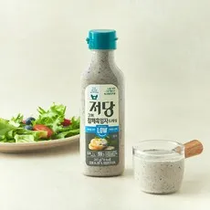 피그인더가든 저당 참깨흑임자 드레싱, 265g, 1개