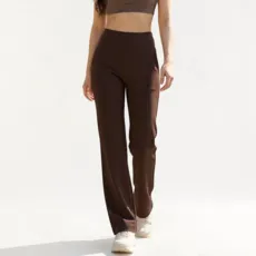 마린웨이브 하렘 커브드 와이드 핏 레깅스 요가 팬츠 바지