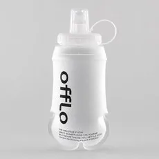 오플로 소프트 플라스크 스포츠 러닝 물통 물병 러닝 마라톤 경량 워터보틀, 1개, 250ml, 화이트(White)