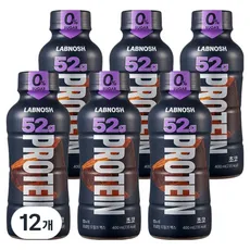 랩노쉬 프로틴 드링크 맥스 초코, 6개, 400ml