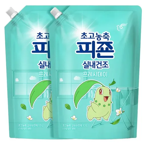 피죤 초고농축 실내건조 프레시데이 리필