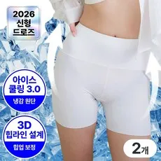 아네드 에어로핏 여성 하이웨스트 심리스 여름 드로즈 팬티 속바지 1+1