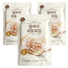 강고집 쌀바삭 쥐포튀김, 3개, 60g