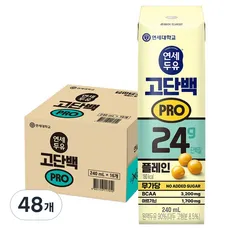 연세두유 고단백 Pro 플레인, 48개, 240ml