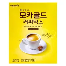 하나로굿 모카골드 커피믹스, 1박스, 240개입, 10.3g