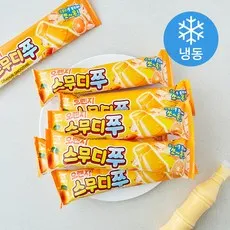 서주 오렌지 스무디쭈 (냉동), 7개, 1개입, 125ml