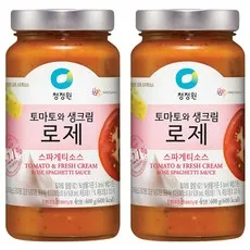 청정원 로제 스파게티소스, 600g