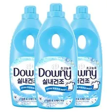 다우니 실내건조 초고농축 섬유유연제 코튼 & 프레시 비누, 1.05L
