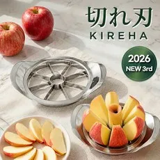 키레하 3세대 샤프 사과 커터기 과일 커터, 1개