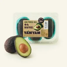 YAMYAM 페루산 바로먹어도 되는 후숙 아보카도 3~4개입, 1개, 600g