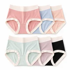 워너픽 고탄력 노라인 모달 여성 팬티 6p