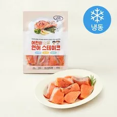 어린이 순살 연어 스테이크 (냉동), 1개, 250g