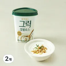 불가리스 락토프리 그릭요거트 알룰로스, 400g, 2개