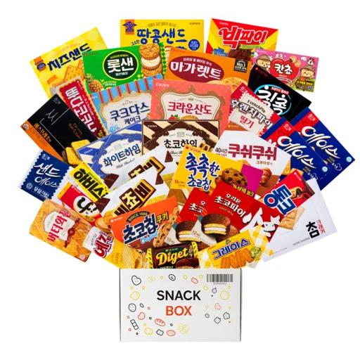 스낵박스 비스킷쿠키 32p 세트
