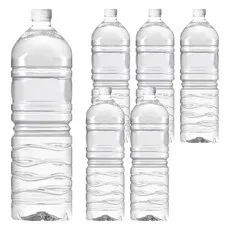 아이시스 생수 화이트캡 무라벨, 2L, 6개