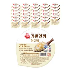 오뚜기 가뿐한끼 현미밥 150g