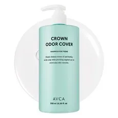 아브카 정수리 냄새 커버 청소년 저자극 두피 케어 샴푸, 1개, 500ml