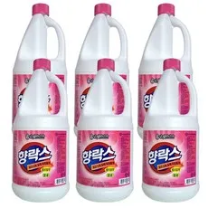 난엄마니까 향락스 화장실 욕실청소 업소용 락스 세제 찌든때, 6개, 2L, 난, 엄마니까 플로랄향