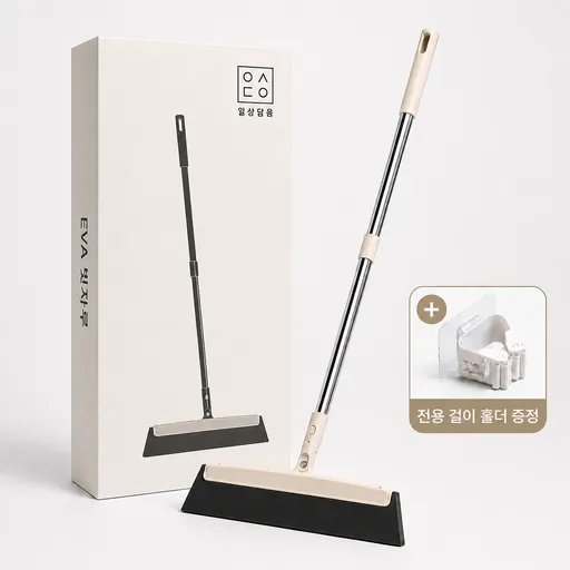 일상담음 EVA 실리콘 빗자루 욕실 고무 빗자루