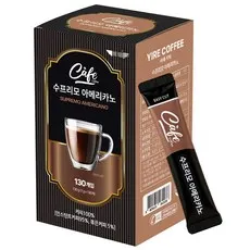 수프리모 아메리카노 원두커피, 1개, 130개입, 1g