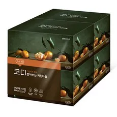 코디 뽑아쓰는 천연펄프 키친타월 150매, 150개입, 4개