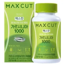 헬스헬퍼 맥스컷 체지방 컷팅 프로 HCA 가르시니아 1000 123.2g, 1개, 112정