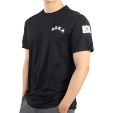 워크존 로카티 코리아아미 쿨링 반팔 티셔츠 남녀공용 냉감 기능성티