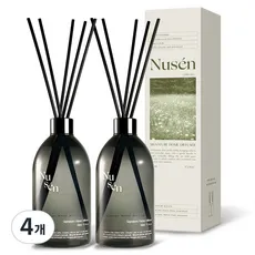 바이향 누센 시그니처 홈 디퓨저, 4개, 510ml, 히노끼스파