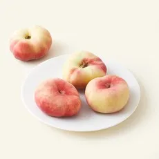 산들이랑 거반도 납작 복숭아 4~6개입, 1개, 750g