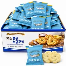 다파니 치즈품은 소금쿠키 대용량 개별포장 과자, 1개