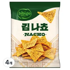 비비고 단짠단짠 김 나쵸, 4개, 65g