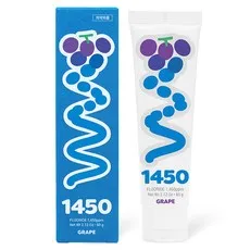 닥터노아 중금속 안심 1450 고불소 어린이치약 포도향, 1개, 60g