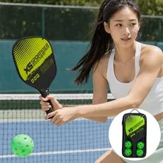 고즈닝 피클볼라켓세트, 그린, 1세트