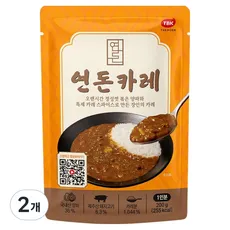 TBK 연돈 카레 소스, 200g, 2개