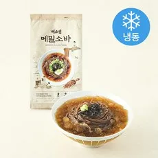 메르밀진미집 백년가게 메밀소바 2인분 (냉동), 966.4g, 1개