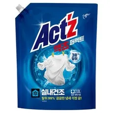 액츠 퍼펙트 실내건조 액상세제 일반용, 1개, 2L