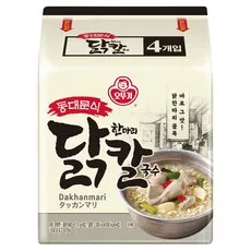 오뚜기 동대문식 닭한마리 칼국수 4p, 460g