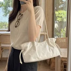 프롬헤븐 보레스 데일리 바게트 숄더백 S524