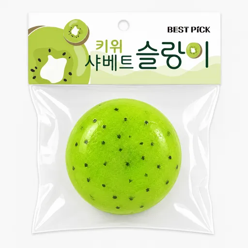 베스트픽 과일 샤베트 슬랑이 말랑이 스퀴시