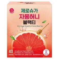 우리차 송원식품 제로슈가 자허블, 10g, 1개, 40개입