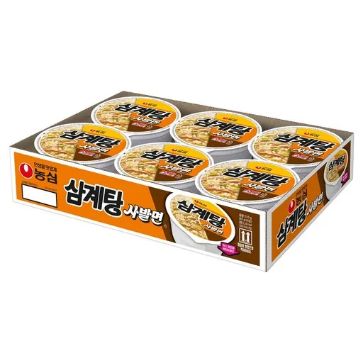 농심 삼계탕 사발면 85g