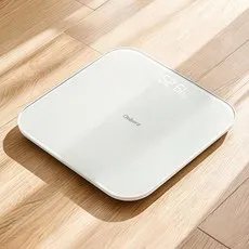 Onbera 디지털 LED 가정용 체중계 전자 저울, 1개, 흰색, P5
