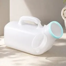 제이케이로 남자 소변통 남자 소변기 휴대용 소변기 환자 소변통 남자 오줌통, 1개, 화이트