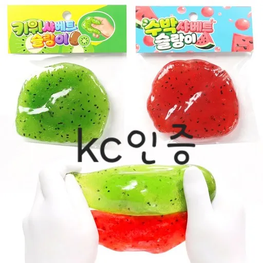 세진 키위 수박 샤베트 서걱 말랑이 슬랑이 크런치 스퀴시