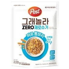 포스트 그래놀라 제로슈거 파로 통보리, 220g, 1개