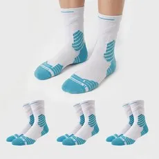 나나리빙 남성용 에어쿠션 땀흡수 기능성 스포츠 양말 3켤레
