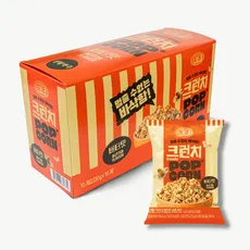생활 크런치 팝콘 1박스_버터맛, 30g, 10개