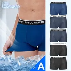 보디가드 남성 아이스 쿨메쉬 드로즈 5매세트