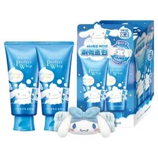 센카 퍼펙트 휩 페이셜 워시 에이 120g x 2p + 헤어밴드 세트 시나모롤에디션, 1세트